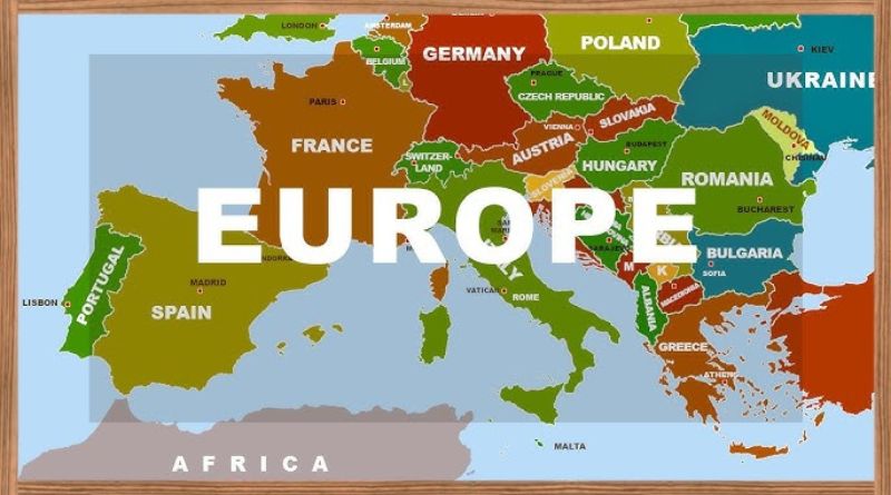 Europe:8nhyysgpyyo = Map – Understanding Europe's Geography